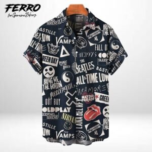 CAMISA ROCK N ROLL