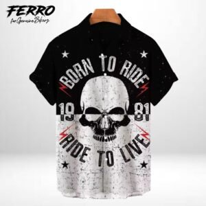 Camisa BORN TO RIDE