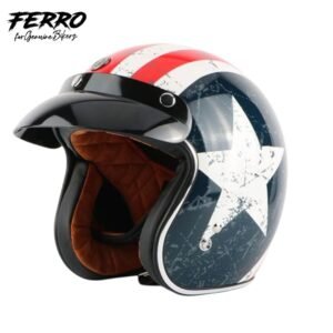 CAPACETE CUSTOM TORC AMERICAN STAR