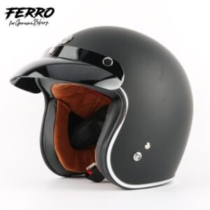 CAPACETE CUSTOM TORC BLACK MATE