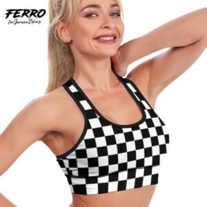 WOMAN SQUARES TOP