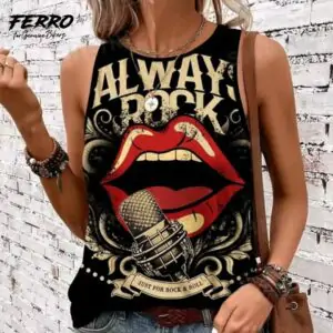 WOMAN ROCK SHIRT